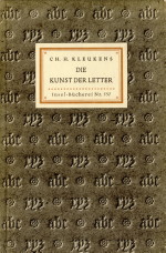 KLEUKENS, CHRISTIAN HEINRICH - Die Kunst der letter