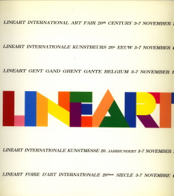  - Lineart Gent Gand Ghent Gante Belgium 3-7 november 1988 / Lineart International Art fair 20th century 3-7 November 1988 / Lineart Internationale Kunstbeurs 20e eeuw 3-7 november 1988 / Lineart Internationale Kunstmesse 20. Jahrhundert 3-7 Novembeer 1988