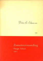  - Zomertentoonstelling Haagse School 1971. Collectie Pieter A. Scheen N.V. Catalogus XXI