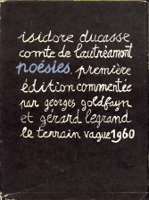 DUCASSE, ISIDORE , COMTE DE LAUTREMONT - Posies
