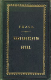 HAGE, FRANOIS - Ventrofixatio uteri