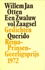 OTTEN, WILLEM JAN - Een zwaluw vol zaagsel gedichten