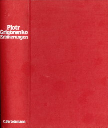 GRIGORENKO, PJOTR - Erinnerungen