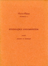 SINNINGHE, JACQUES R.W - Stedelijke logementen