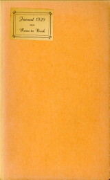 BRAAK, MENNO TER - Journaal 1939