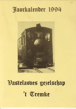  - Jaorkalender 1994 Vatelaoves gezelschap 't Tremke