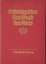 EHRENKROOK, HANS FRIEDRICH V - Genealogisches Handbuch der frstliche Huser - Band V ( 5 ). Band 19 der Gesamtreihe 