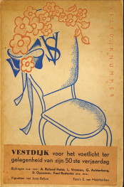 ROLAND HOLST, A, VROMAN, L, ACHTERBERG, G, OPSOMER, D. , RODENKO, PAUL ENZ.ENZ. (MET BIJDRAGEN VAN - Vestdijk voor het voerlicht ter gelegenheid van zijn 50-ste verjaardag