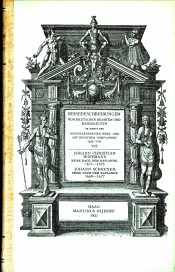 HOFFMANN, JOHANN CHRISTIAN. SCHREYER, JOHANN - Reise nach dem Kaplande 1671 - 1676 / Reise nach dem Kaplande 1669 - 1677