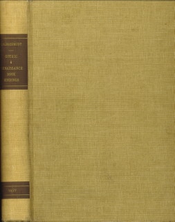 GOLDSCHMIDT, E.PH. - Gothic & renaissance bookbindings. Exemplified and illustrated from the author's collection. Volume I: Text; Volume II: plates - photographs