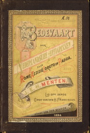 MENTEN, J.E.H - Bedevaart der Nederlandsche Tertiarissen naar Rome, Assisi. Loreto en Padua