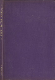 MEMBERS OF THE EIGHT ARMY IN SICILY AND ITALY - Poems from Italy