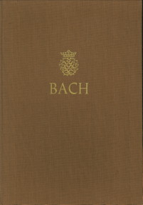 KLOTZ, HANS (KRITISCHER BERICHT) - Johann Sebastian Bach. Neue Ausgabe smtlicher Werke. Serie IV. Band 2. Die Orgelchorle aus der Leipziger Originalhandschrift