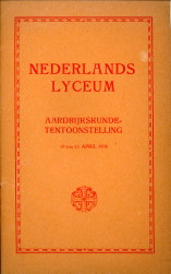  - Nederlands Lyceum. Aardrijkskundetentoonstelling 10 t/m 13 april 1938