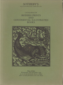  - Modern prints and continental illustrated books