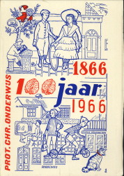 LIMBURG, JILLES - Gedenkboek uitgegeven ter gelegenheid van het 100-jarig bestaan van de Hervormde Schoolvereniging te Voorschoten