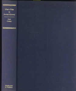 COMAY, JOAN - Who's who in Jewish history after the period of the Old Testament