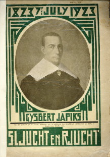  - Sljucht en Riucht rym en onrym, 2 juli 1923, No. 26. Gysbert Japiks nummer