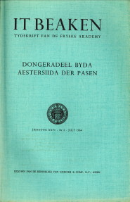 W.H. KEIKES; SPAHR VAN DER HOEK, J.J. (WURKREDAKSJE) - Dongeradeel byda aestersiida der Pasen. ( It Beaken. Jiergong XXVI-nr 2 )