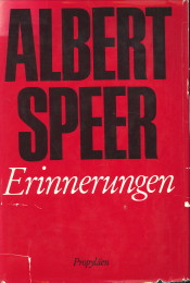 SPEER, ALBERT - Erinnerungen