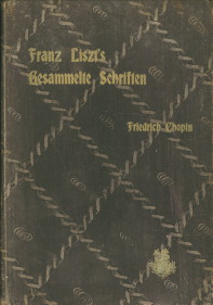LISZT, FRANZ - Friedrich Chopin