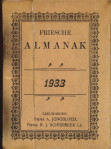  - Friesche almanak voor het jaar 1933