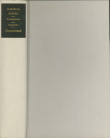 SIEBURG, FRIEDRICH H - Robespierre Napoleon Chateaubriand