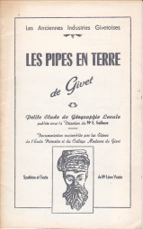 VOISIN, LON (SYNTHSE ET TEXTE) - Les pipes en terre de Givet. Petite tude de gographie
