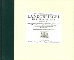 Z.H. (= ZACHARIAS HEYNS) - Den Nederlandtschen landtspiegel in ryme gestelt