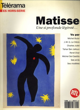 BUTOR, MICHEL...ET AL (VU PAR) - Matisse Une si profonde lgret. Tlrama Les hors-serie