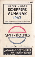  - Nederlandse Schippers-almanak voor het jaar 1963. Jaarboekje der Koninklijke Schippersvereniging 