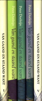 DORLEIJN, PETER - Van gaand en staand want. De zeilvisserij voor en na de afsluiting van de Zuiderzee. deel I, II, III, IV, V (compleet)