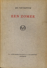 HAATUM, JAC. VAN - Een zomer