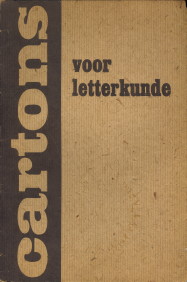 VELTMAN, M.A ...EN ANDEREN (REDACTIE) - Cartons voor letterkunde. Numero 7