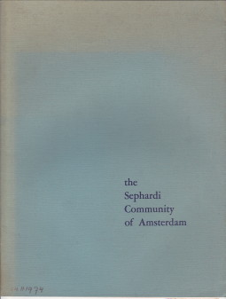 DUBIEZ, F.J - The Sephardi community of Amsterdam