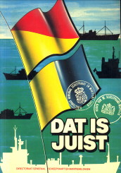 VISSER, A.P. (SAMENSTELLING). - Dat is juist! Handleiding voor het veilig werken aan boord