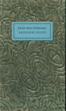 WOLKONSKAJA, FRSTIN MARIA - Erinnerungen