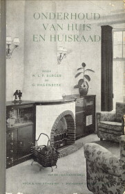 BURGER, W.L.P. / HAGENBEEK, G - Onderhoud van huis en huisraad