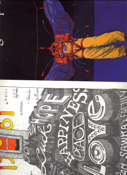 SAWKA, JAN - Jan Sawka pasted in a cover of Graphis