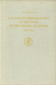 JONGELING, DR. B - A classified bibliography of the finds in the desert of Judah 1958 - 1969