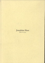 TUYL, GIJS VAN - Josephine Sloet. papers & cottons