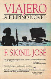 SIONIL JOS, F - Viajero. A Filipino novel