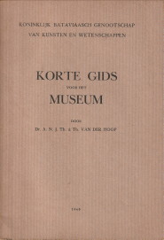HOOP, DR. A.N.J.TH.  TH VAN DER - Korte gids voor het museum