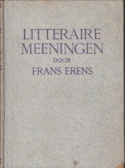 ERENS, FRANS - Litteraire meeningen