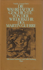 DAVIS, NATALIE ZEMON - Die wahrhaftige Geschichte von der Wiederkehr des Martin Guerre