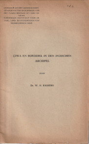 RASSERS, DR. H.W - iwa en Boeddha in den Indischen Archipel.
