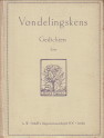 NAHON, ALICE - Vondelingskens. Gedichten