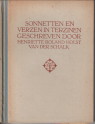 ROLAND HOLST VAN DER SCHAIK, HENRIETTE - Sonnetten en verzen in terzinen